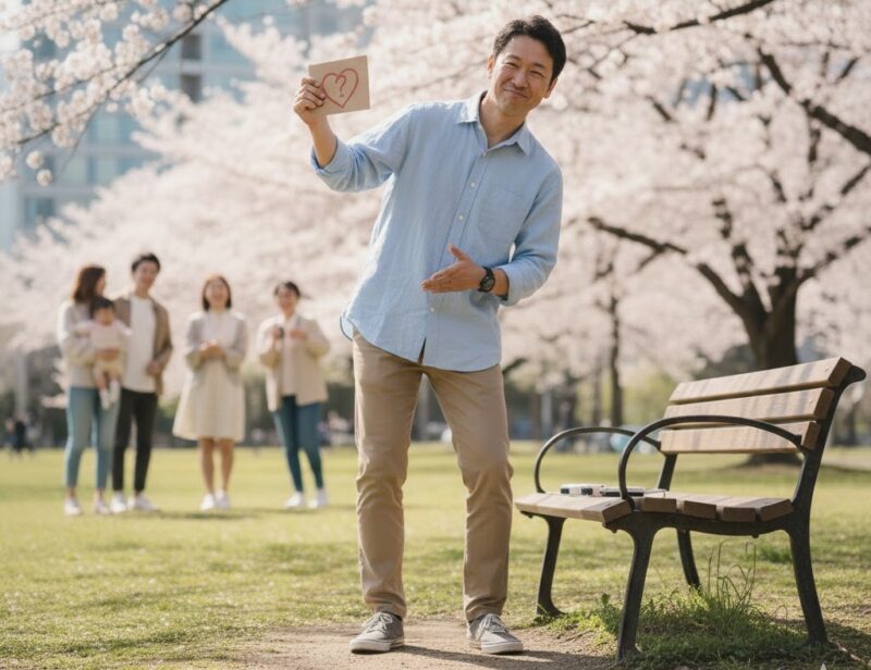 40代婚活で少し空回りしながらも前向こうとする日本人男性